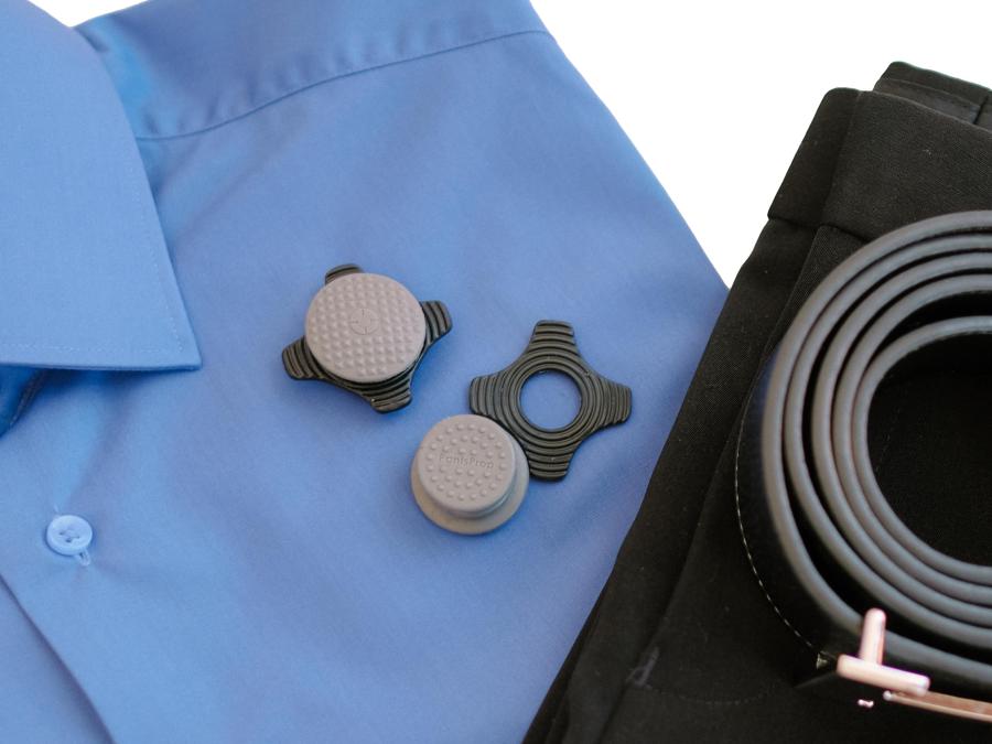 PantsProp assembly - helps keep pants from falling down