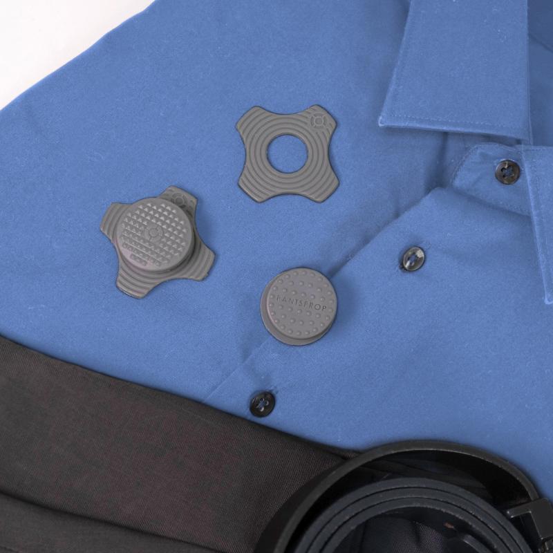 PantsProp assembly - helps keep pants from falling down